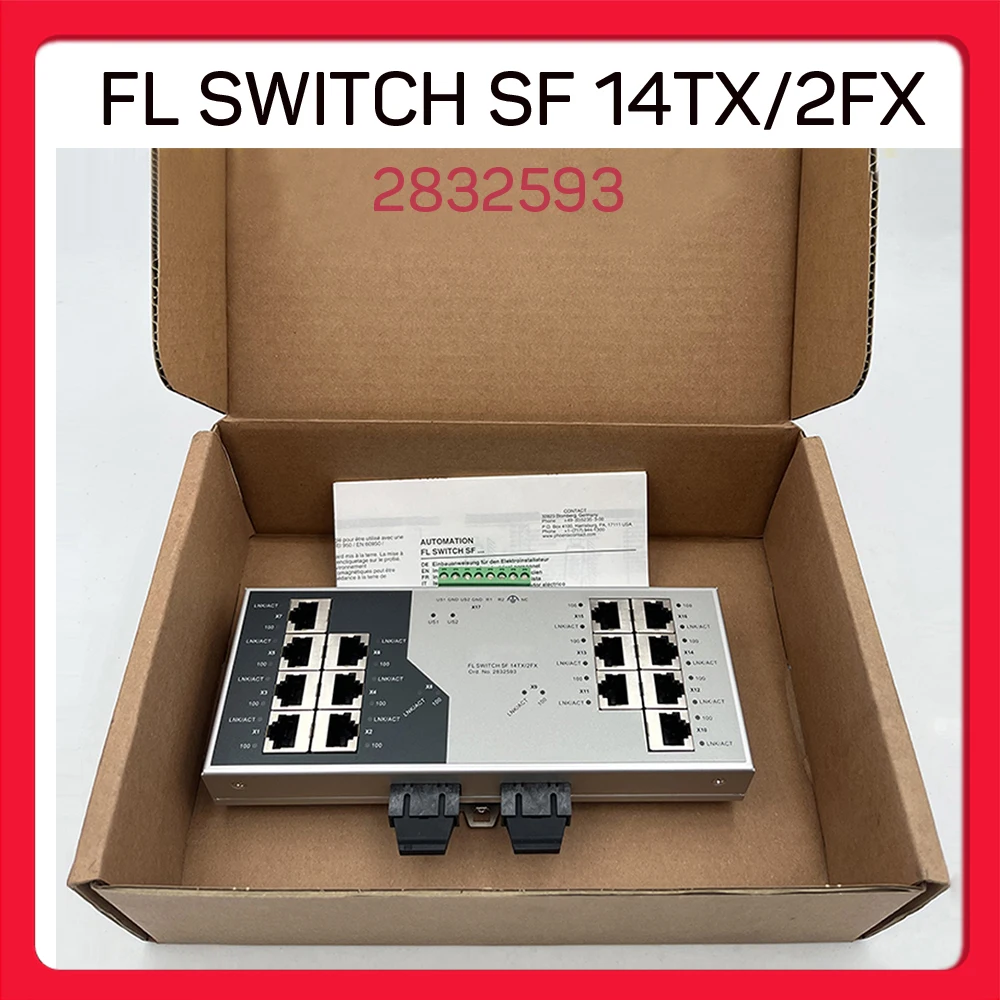 

Коммутатор FL SF 14TX/2FX для промышленного Ethernet-коммутатора Phoenix 2832593