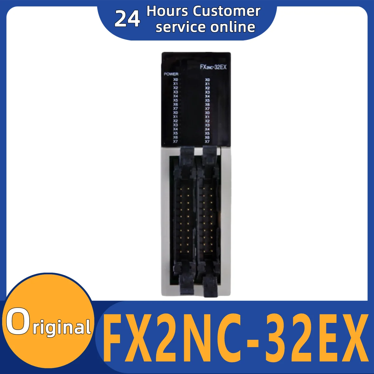 

Новый оригинальный модуль Φ FX2NC-32EX FX2NC-32EX-DS FX2NC-32EYT FX2NC-64ET