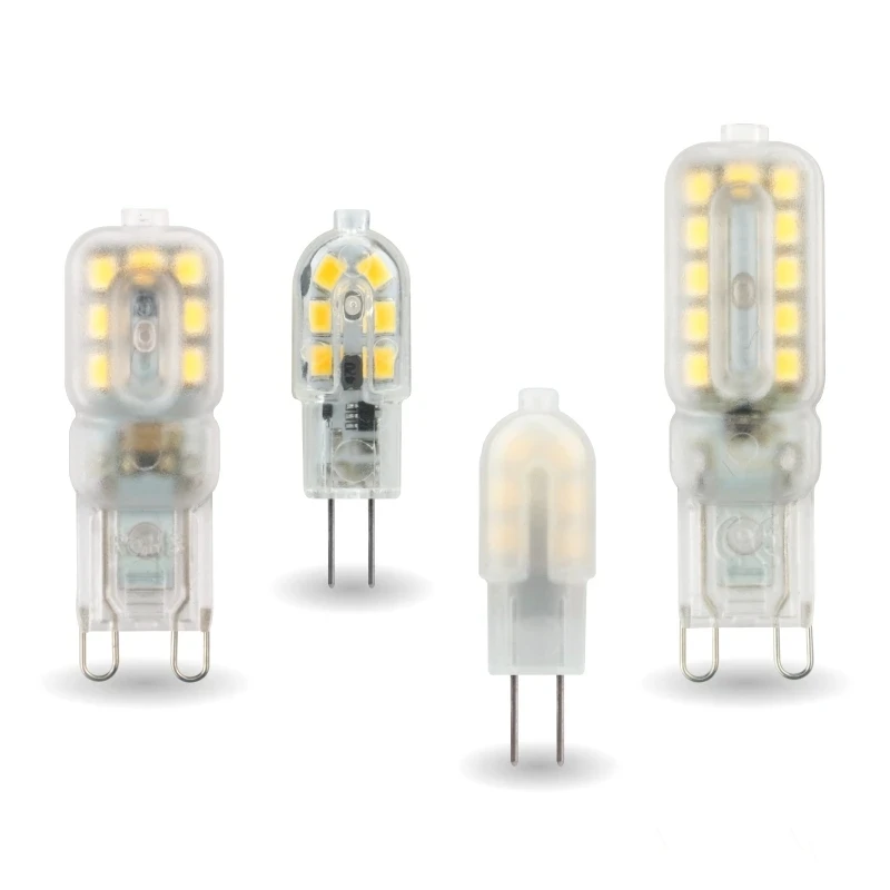 Dimmable G9 LED Light Bulbs 220V 110V Spotlights 2835 Bright Home Chandelier Lamps 14/22/32LED light bulb Replace  Halogen Ampou