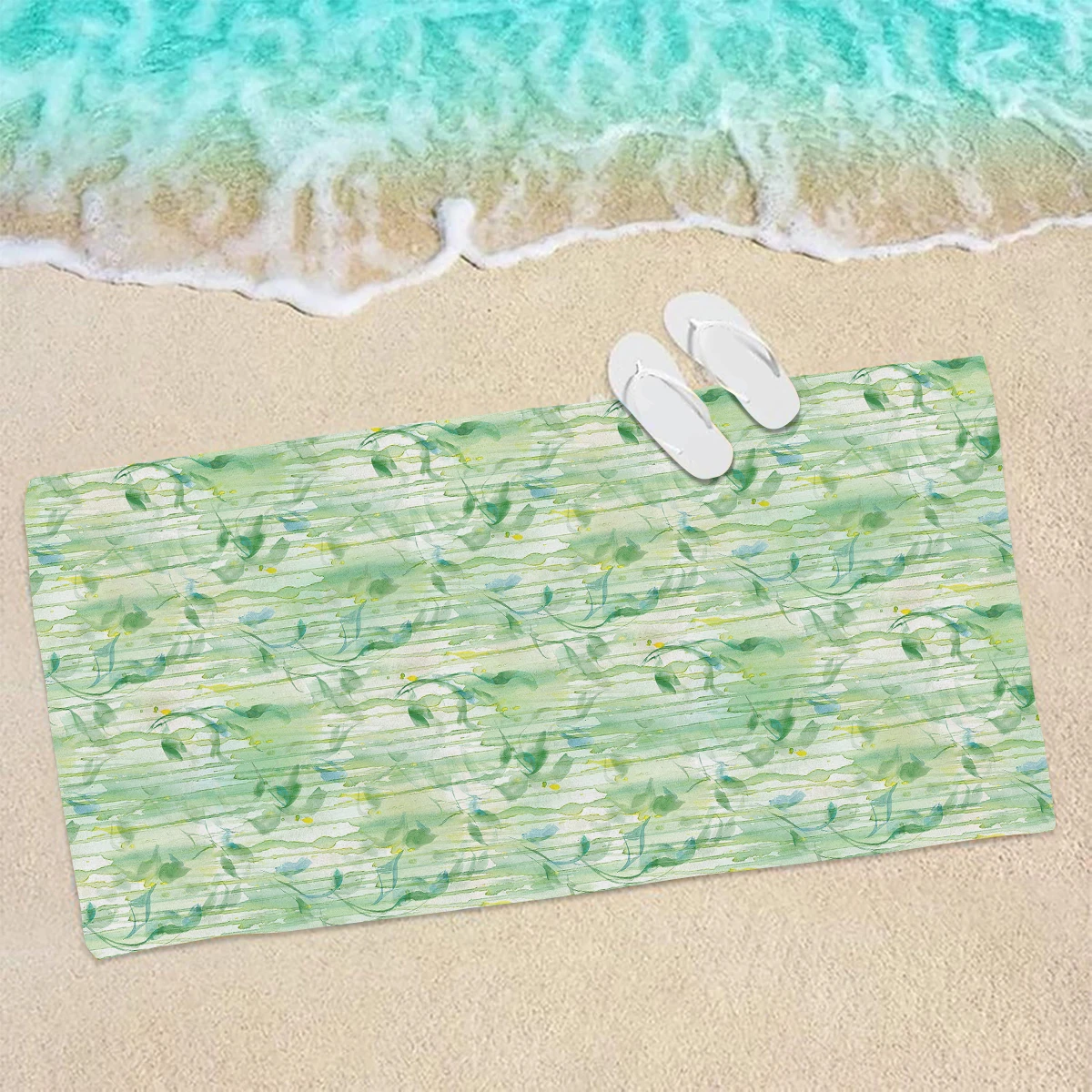 Versatile Polyester Beach Towel - Ideal for Swimming, Fitness, Camping, Yoga, Travel and Beach Activities
