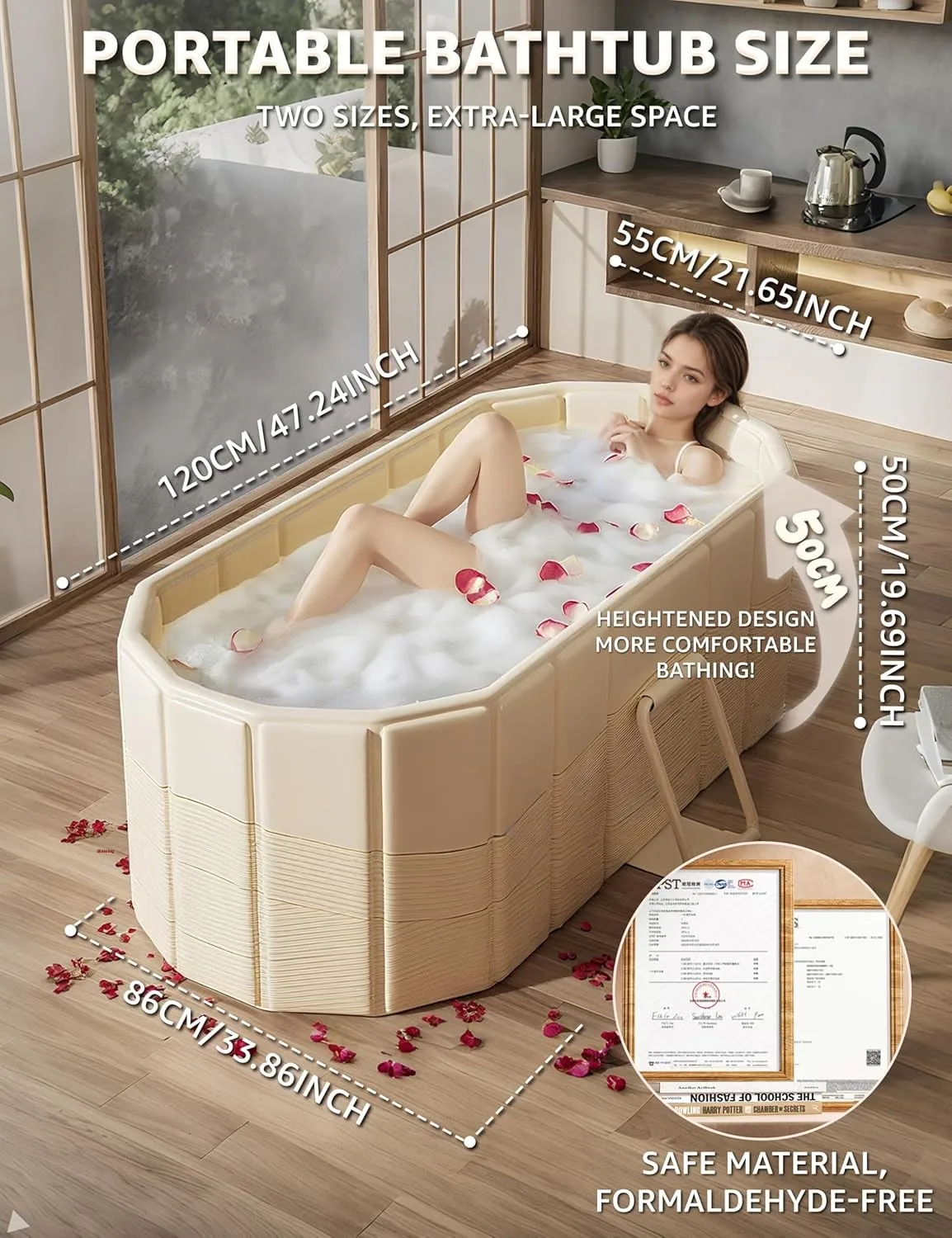 Portable Foldable Bathtub 47
