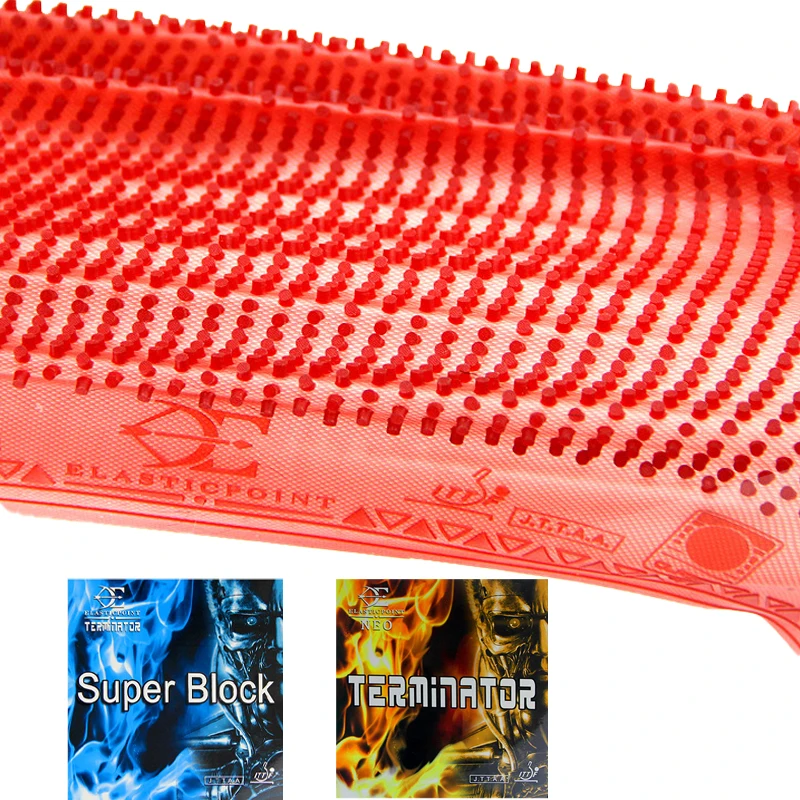 Germany TERMINATOR-PRO Table Tennis Rubber Long Pips OX Cured/Uncured 2.1/2.5mm High Particles Ping Pong Rubber for Anti-Arc