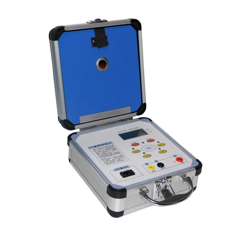 2.5kV 4-Gear Digital Megohmmeter Insulation Resistance Tester for Power Test