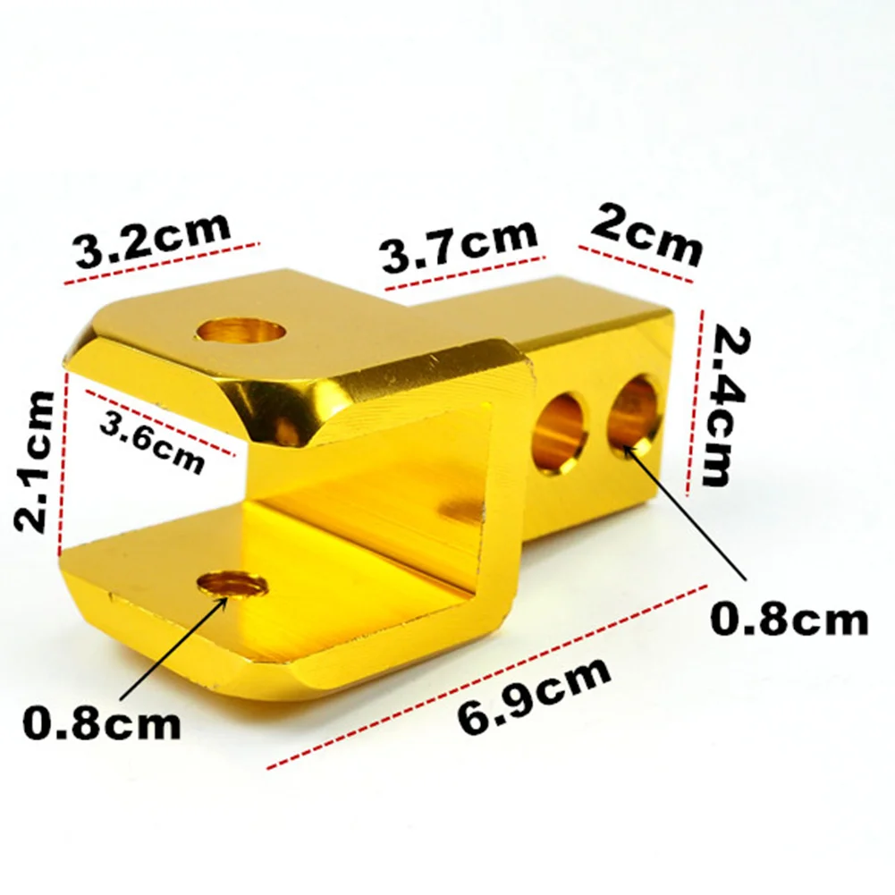 

Special Brand New High Quality Rear Riser Heighter Part Replacement Shock Absorbers 1pcs Aluminum Alloy Booster