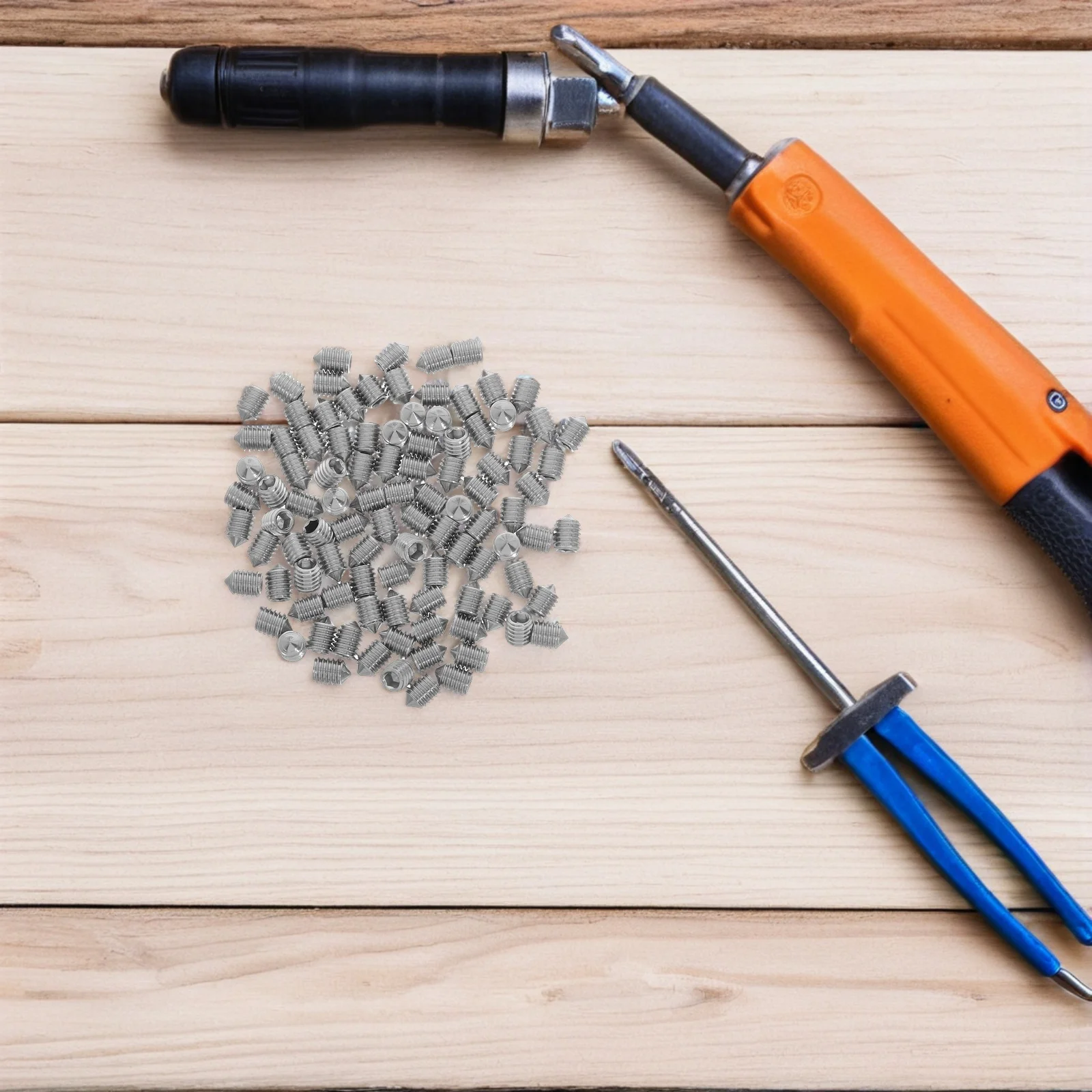 

100Pcs Stainless Steel M6x8 Small Screw Set for Bath Towel Rack Mounting Hardware Replacement Parts and Accessories