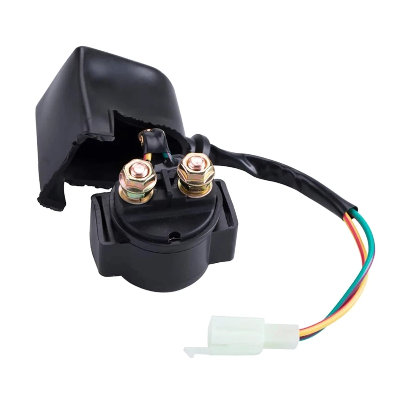 Compact Starter Solenoid Motorcylce Electronic Parts for 4-Stroke GY6 50cc