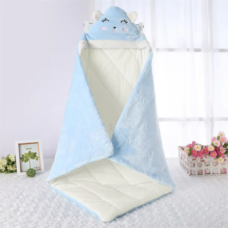 

Spring Autumn Winter Baby Sleeping Bag Newborn Delivery Room Hooded Sleeping Bag Boy and Girl Newborn Cotton Sleeping Bag