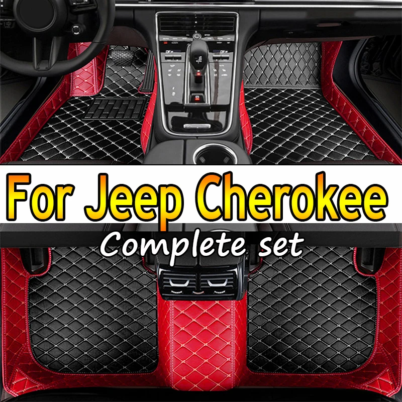 Car floor mats for Jeep Grand Cherokee WK WK2 2011 2012 2013 2014 2015 2016 2017 2018 Custom auto foot Pads