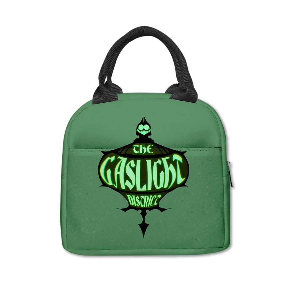 Classic Popular The Gaslight District Lunchbox Thermal insulation Food Lunch Bag 3D Print Insulated Portable Handbags Ice Bags