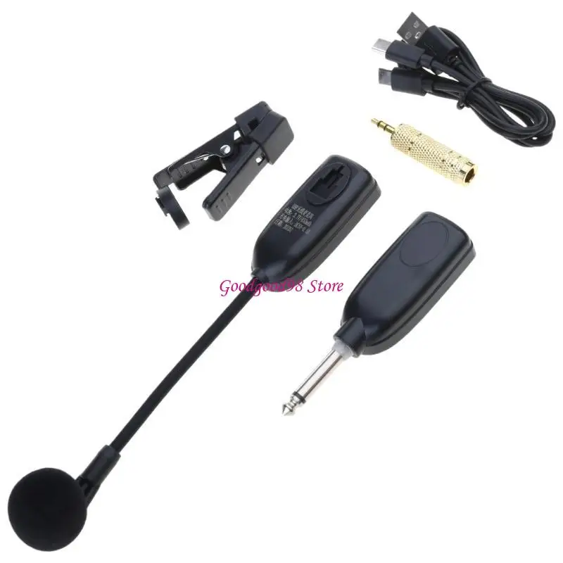 Wireless Sax Mic With Sound Production Enhances Convenient For Saxophone Trumpet Stage Performances And Studio  view 4