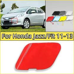 Car Front Bumper Tow Hook Eye Cover Lid For Honda Fit / Jazz GE 2011 2012 2013 Towing Hook Hauling Trailer Cap Hood Garnish Trim