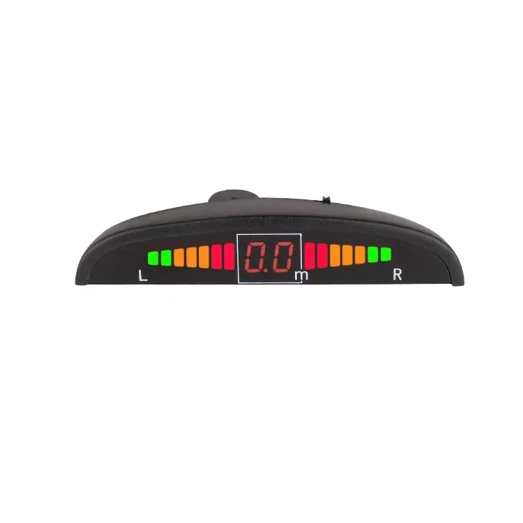 Auto Car Parking Radar Reversing Aid Assist Buzzer With LED Display 4 Sensor Front Rear Safe Probe Blind Spot Detection System