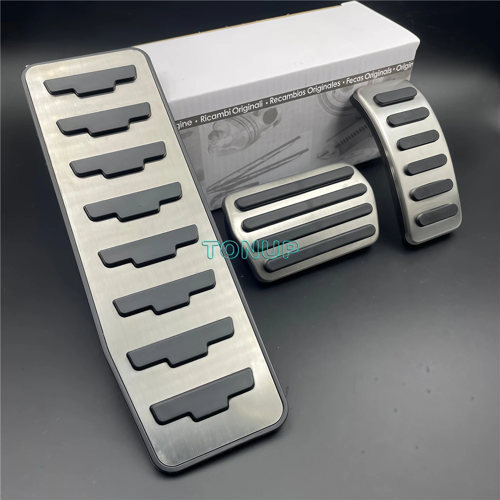 Auto Refit Pedaal Pad Voor Polestar 2 (2020 ~ 2024) Gaspedaal Gas Rem Voetsteun Cover Decoratieve Accessoire Gemodificeerde Onderdelen Supply