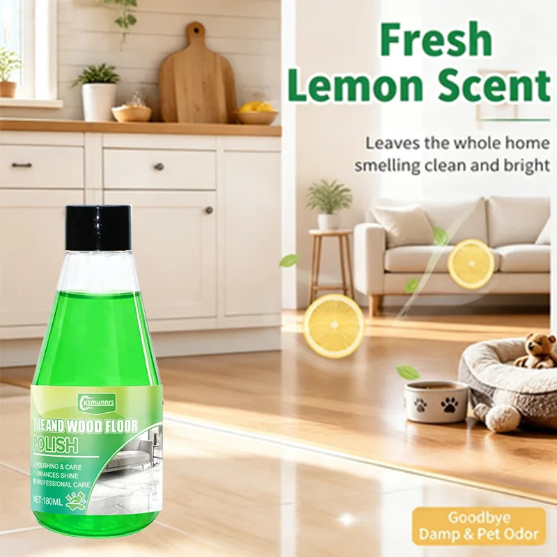 Powerful concentrated household cleaning solution, removes tile scale and floor stains, restores luster, gentle formula, safe fo