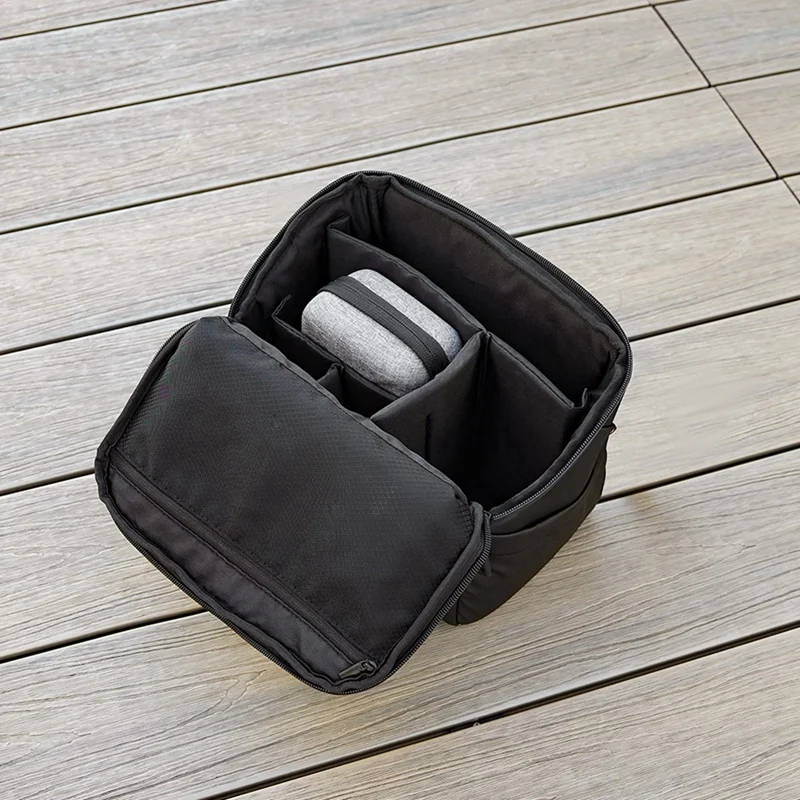 多機能円形フィルターポーチケース、8つの円形フィルター用、防塵、カメラレンズフィルター収納