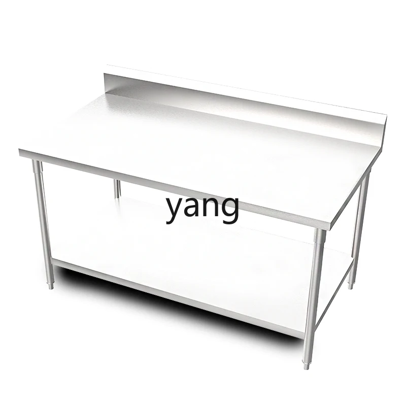 LH， thickened stainless steel workbench kitchen operation cutting table rack