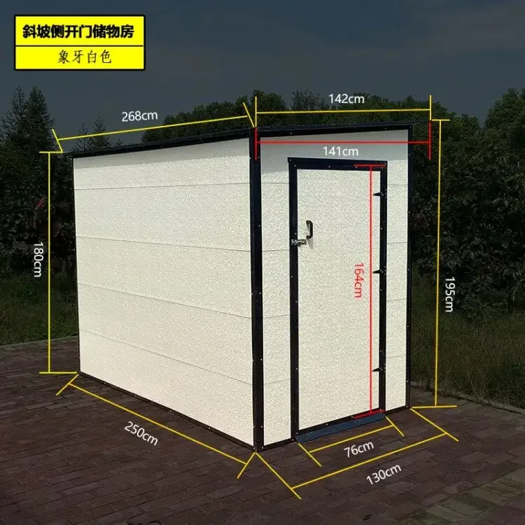 غرفة الأدوات الخارجية، فناء الحديقة، غرفة التخزين، النشاط المتنقل، منزل المرافق الخشبي