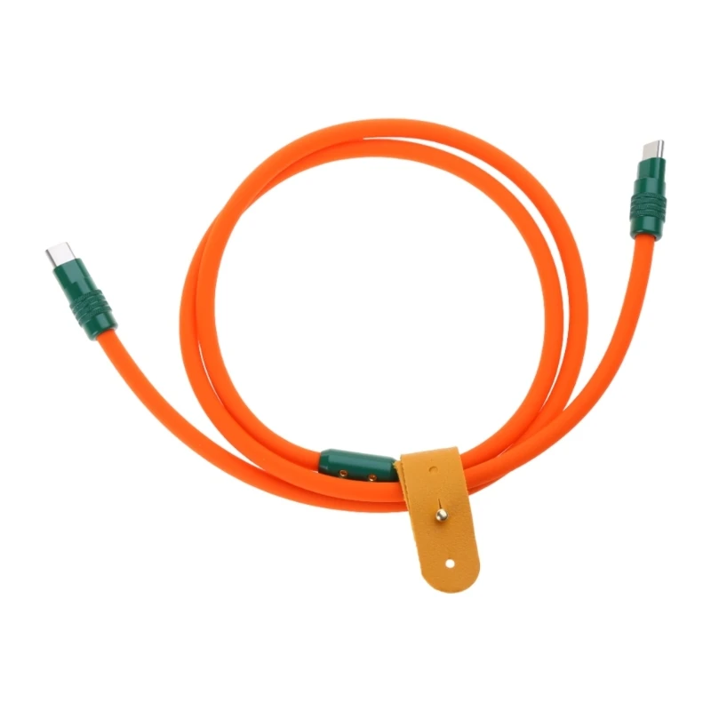 휴대폰 15 핸드폰용 100W 고속 충전 C형-C형 케이블 데이터 전송