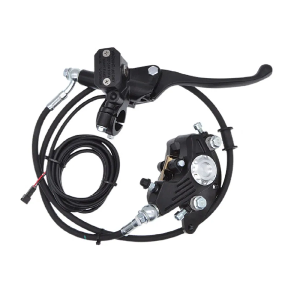 1pc Front And Rear Brake With 2 Rotors Split Type Pump Structure Stability Sealing Strong Electric Bike Accessories