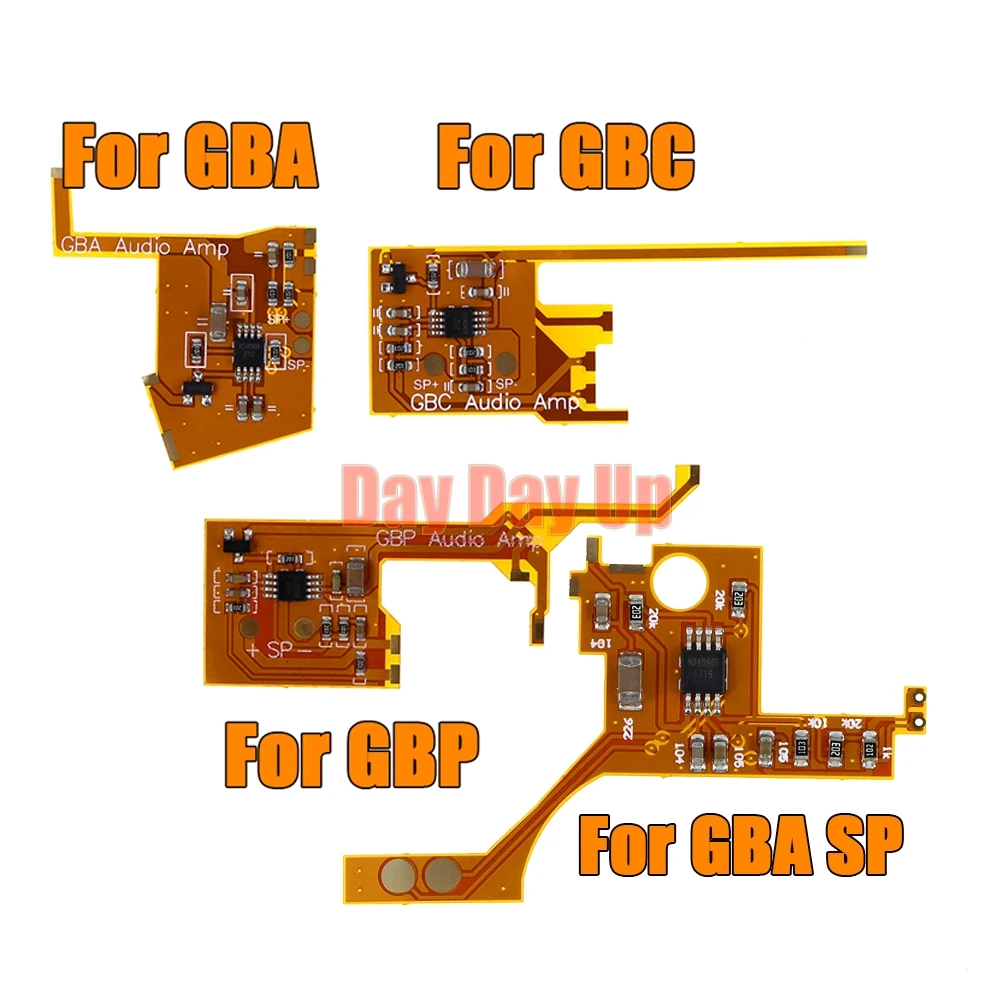 30PCS Voor GBA GBC GBP GBASP Low Power Digitale Volume Versterker Module Voor Gameboy Advance Kleur Pocket Volume Geluid verhogen