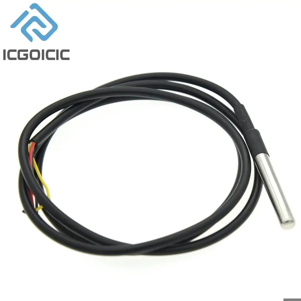 1pcs Direct Waterproof DS18B20 Digital Temperature Sensor (probe) A Large Number Of Original Spot Can Be Customized