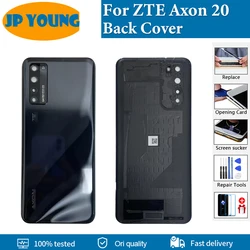 오리지널 새 배터리 후면 커버 ZTE Axon 20 4G 하우징 도어 후면 케이스 휴대폰 뚜껑 셸, Axon 20 5G A2121 교체용