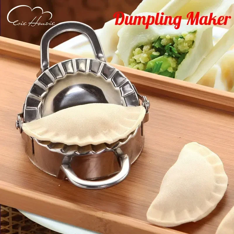 

1PC Stainless Steel Dumpling Maker Lazy Must-Ravioli Making Mold DIY Dumpling Mould Dough Cutter Kitchen Supplies Cooking Tools