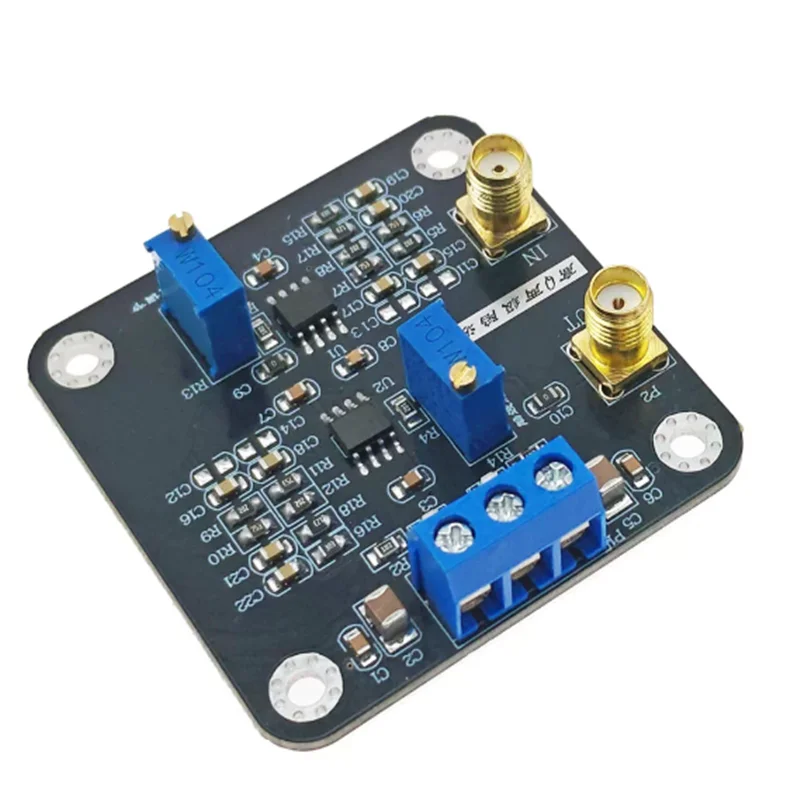 High Q notch filter module 50HZ 60HZ power frequency signal conditioning can be customized notch frequency