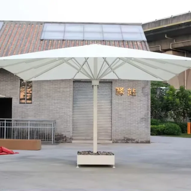 

Parasol, outdoor courtyard with LED umbrella, terrace garden outdoor