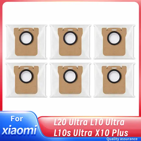 Dust Bags Compatible with Dreame L20 Ultra L10 Ultra L10s Ultra X10 Plus S10 Pro Robot Vacuum Bags Replacement Accessory Parts