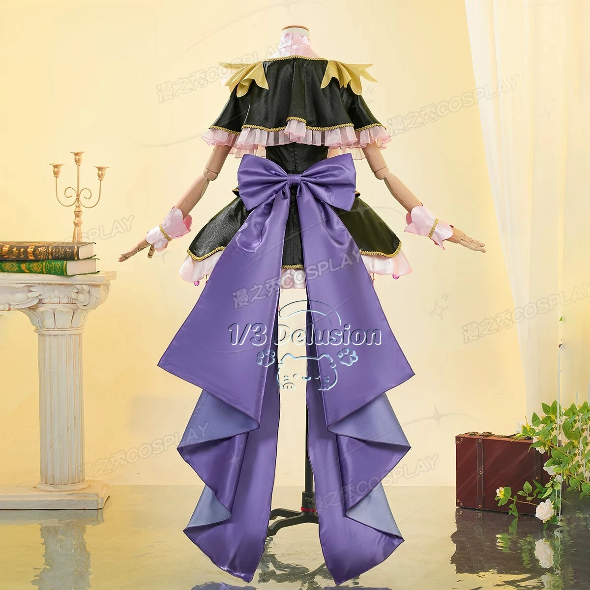 

Wonderful Precure! Moria Luluka Cosplay Costume Anime Game Outfit Full Set for Women Hallowen Play Role Clothes Clothing