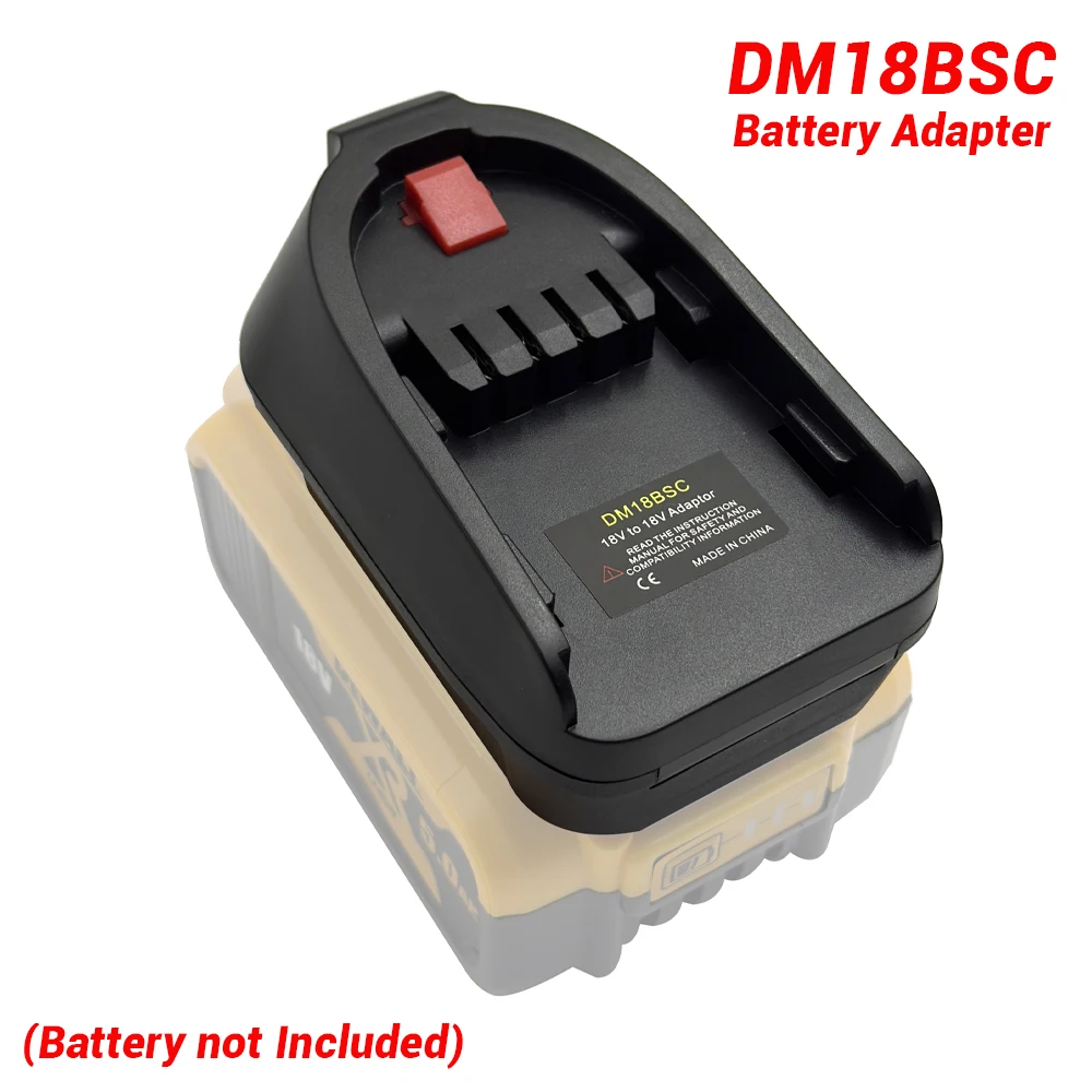 

DM18BSC Adapter Converter Use For Dewalt For Milwaukee Li-ion Battery on Home Lithium Electrical Power Tool Replace All 18V 20V