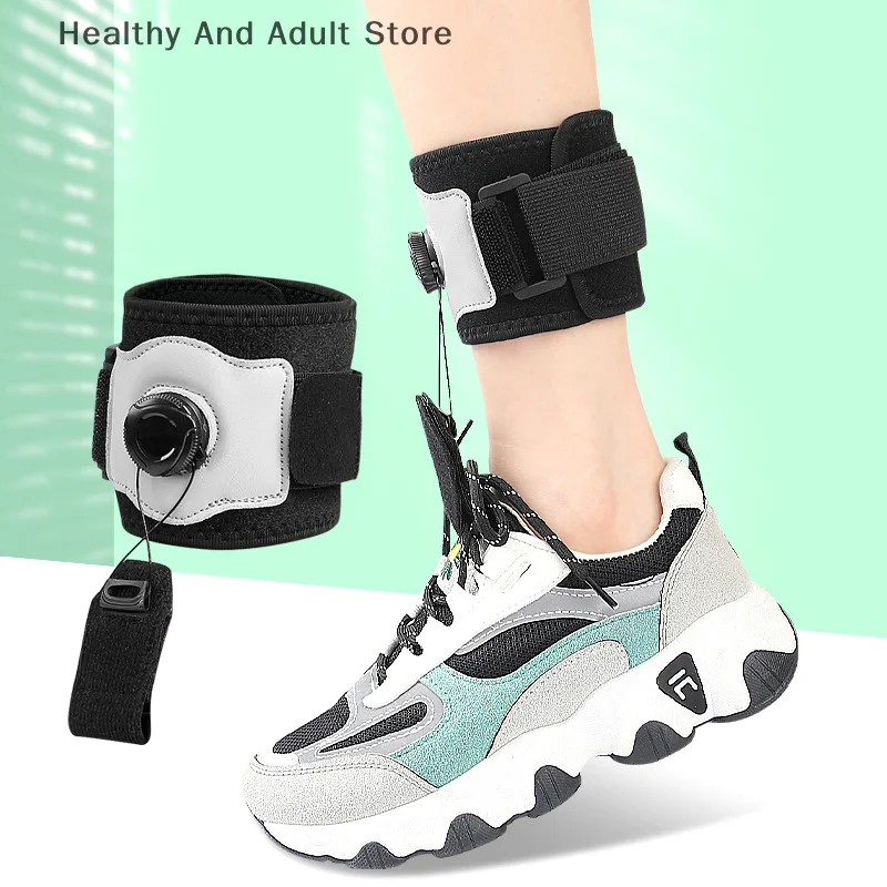 Foot Drop Lifting Up Brace Knob Adjustable Left Right Foot Drop Orthosis Brace Support For Walking With Shoes