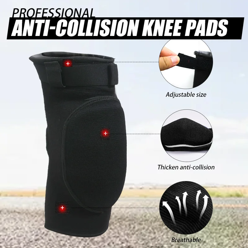 Sports Kneepad Dancing Knee Protector Volleyball Yoga Knee Brace Support Winter Leg Warmers Workout Training Accessorie Bandage