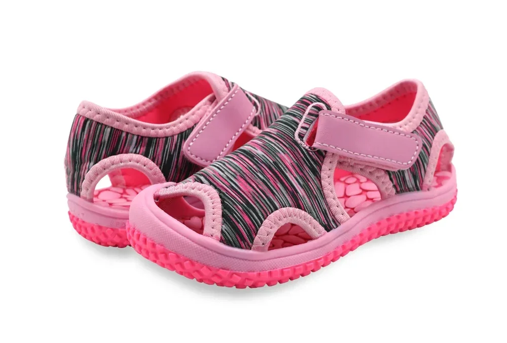 2026 Neue Kindersandalen für Jungen und Mädchen, Sommer-Zehenschutz-Sportsandalen, Strandschuhe 21-31 – Detail 14