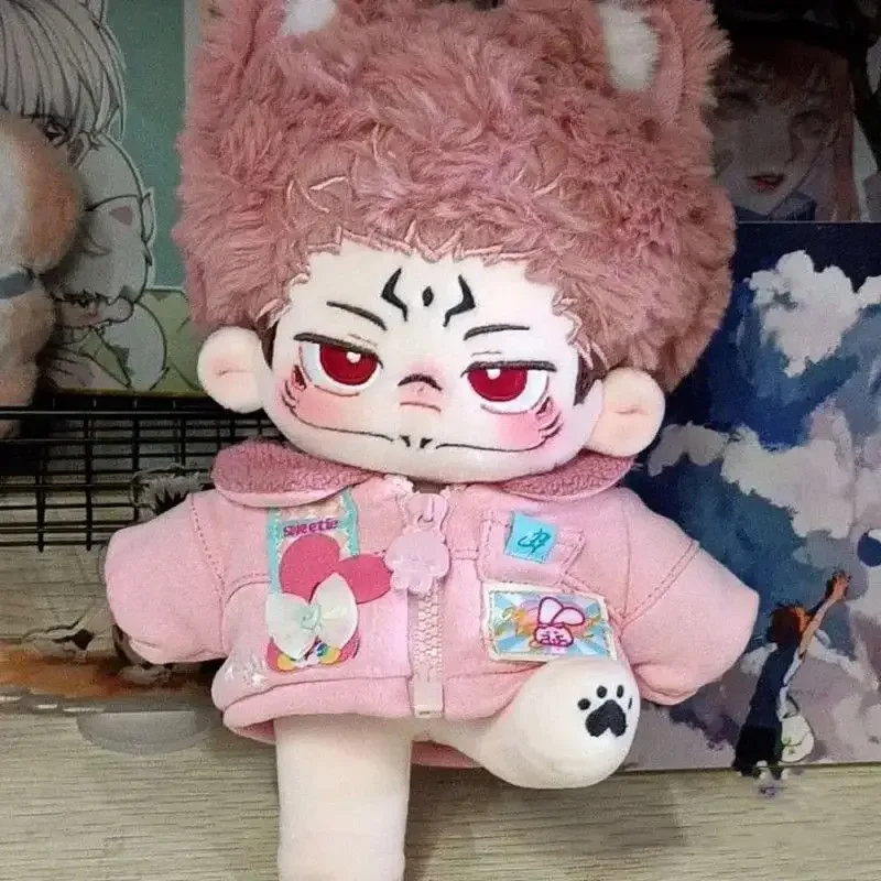 Jouets en peluche Anime japonais, Jujutsu, Kaimmense Plushie, Ryomen Sukuna, changement de vêtements imbibés, figurine cosplay, cadeau corporel au beurre, 20cm