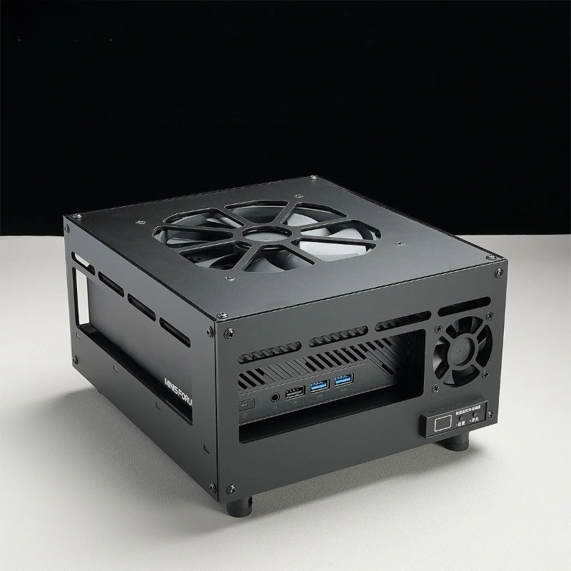 Mini PC Cooling Fan With Auto Temperature Speed Control Compatible With Minisforum MS-01 A1 MS-02 A2 Mini Desktop Computer