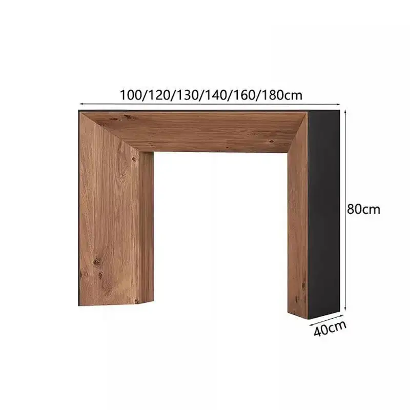 طاولات وحدة التحكم في منتصف القرن من سابي وابي، طاولات وحدة تحكم فاخرة كلاسيكية فاخرة ومتميزة، أثاث مدخل وحدة التحكم في طاولة ريفية بسيطة #2