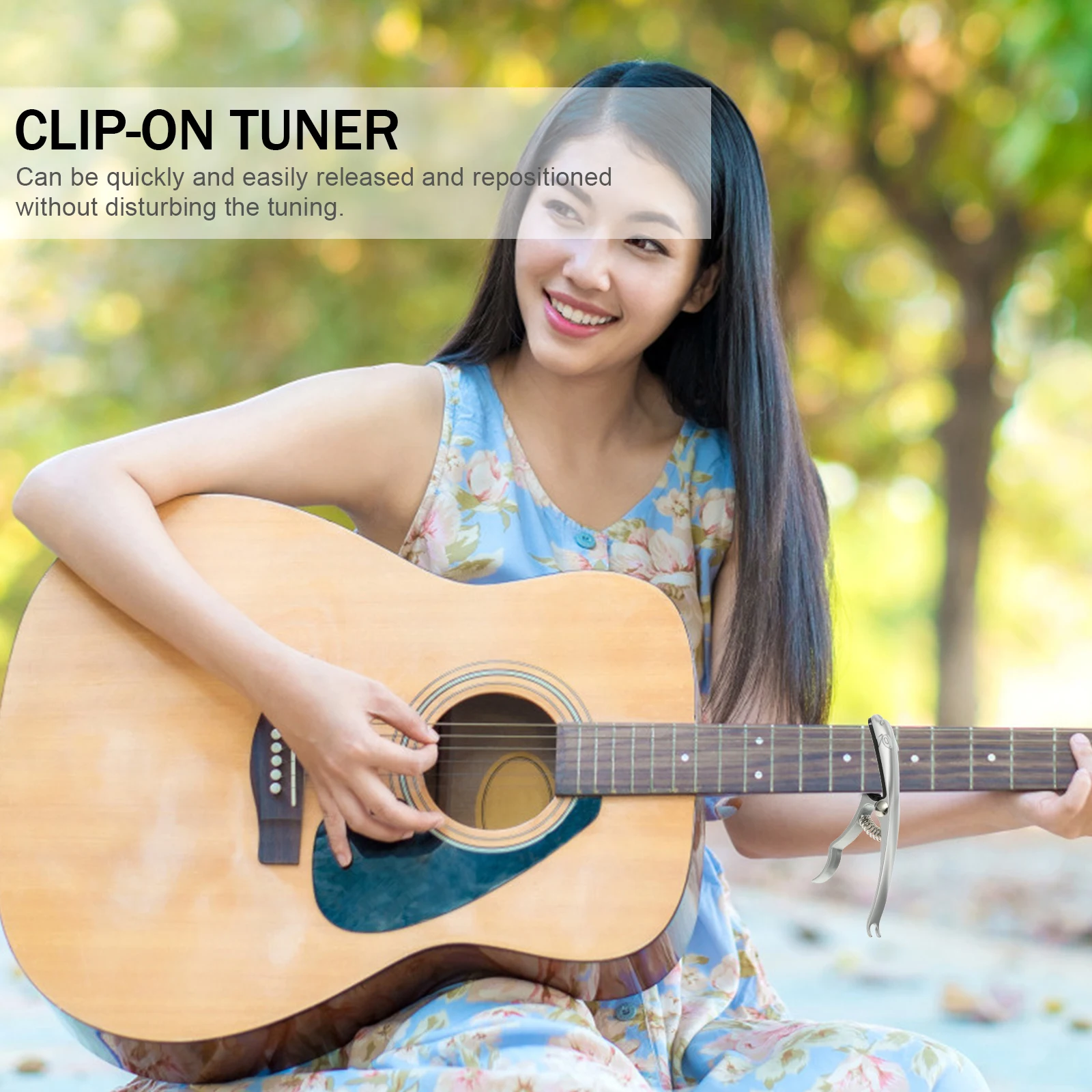 

Capo Zinc Alloy Durable Silver Metal Clamp Electric Guitar Accessory 6 Strings Stable Fix Silicone Pad Protect Guitar Parts