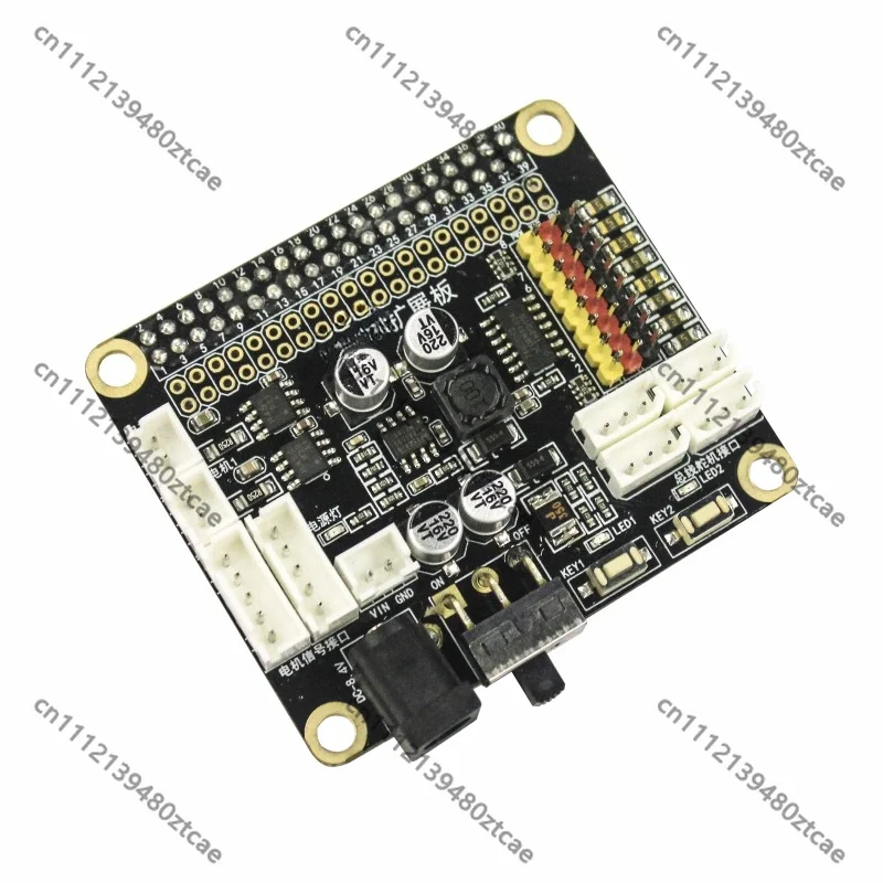 4B 3B+ Universal Expansion Board Robot Dev Board Motor Serial PWM Servo Driver Circuit