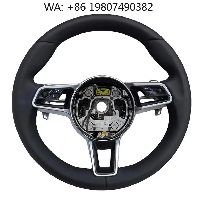 Multi Button Full Leather Sport Steering Wheel Fit    Boxter 718 911 958 970 991 Mod Parts