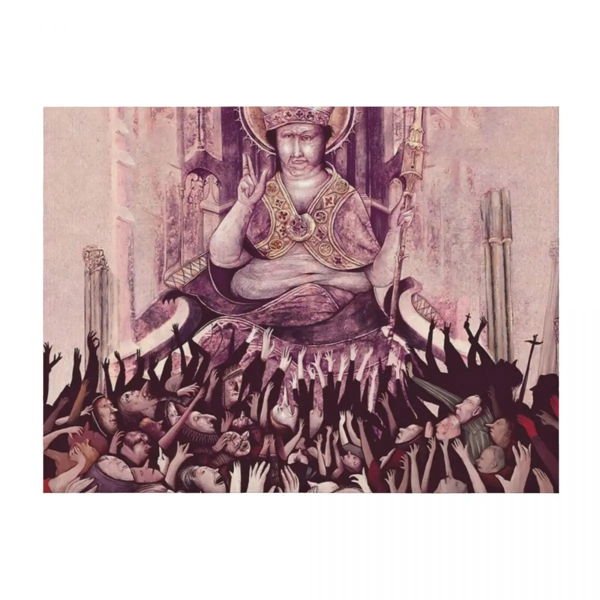 

Igorrr Hallelujah cover Artwork Throw Blanket Summer Beddings decorative Cute cosplay anime Blankets