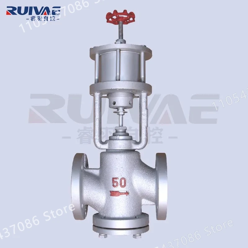 ZSBQ-16-2T Dye Cylinder Pneumatic Manual Dual-purpose Gas Cut-off Valve Heating Valve DN25 32 40 50 65