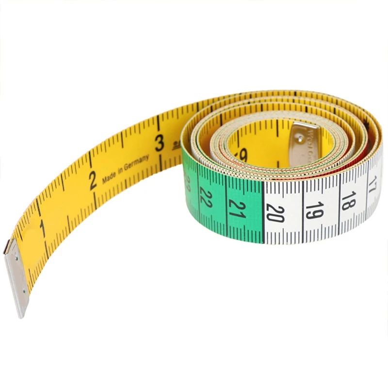 G5T5 Soft Tape Measures 60 inches Flexible Double Scale Body Sewing Tape Measuring Tailor Ruler Home Craft Fashion Tape