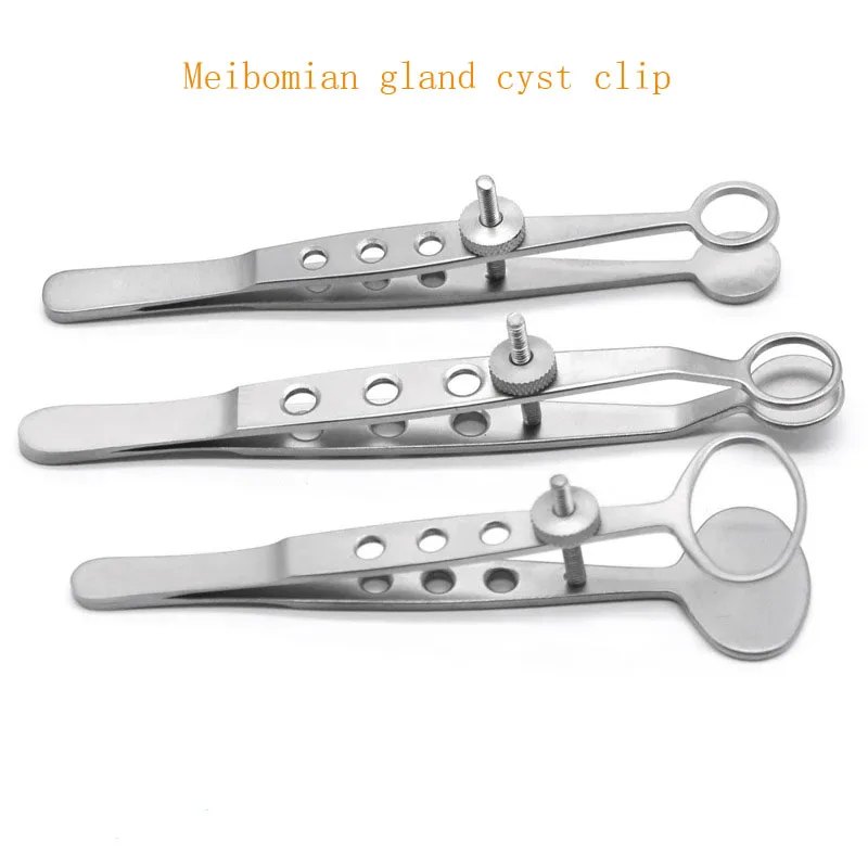 Shiqiang cyst clip ophthalmic instrument roll eyelid double eyelid meibomian gland cyst tweezers granuloma clip