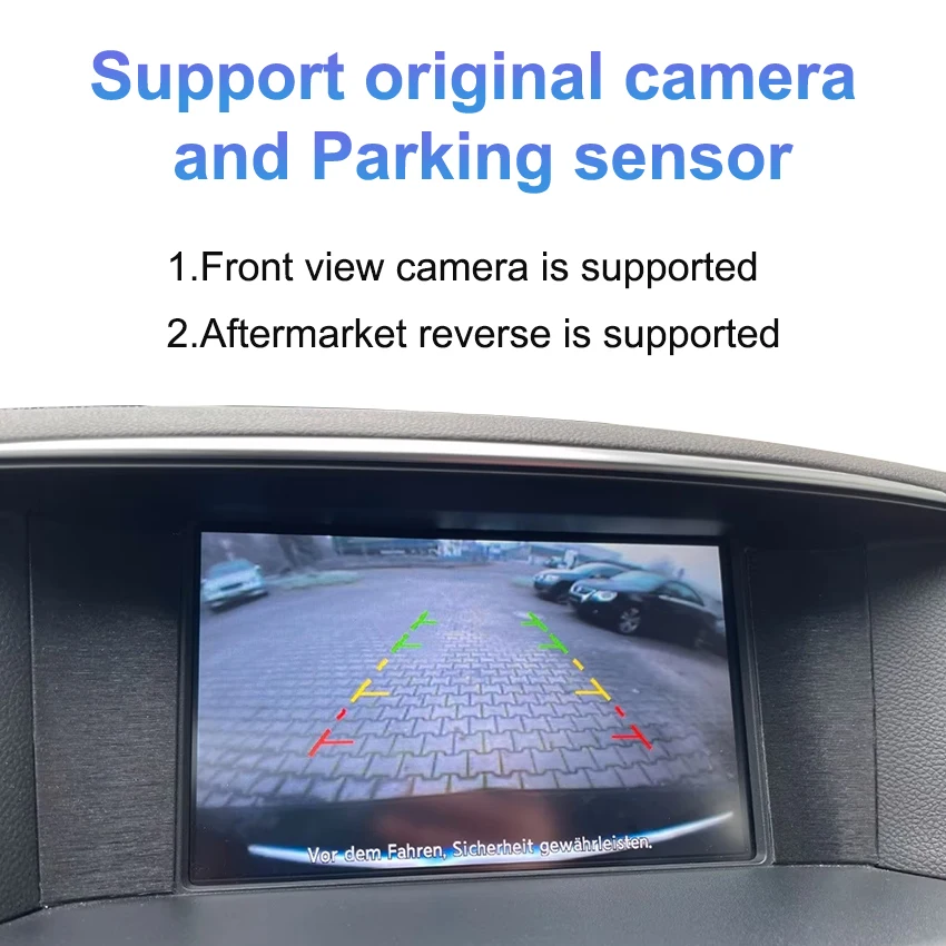 Wireless CarPlay for Infiniti M Series 2009-2012, Radio Car DVD Player Navigation Mirror Link Function Android Auto DIY Decoder