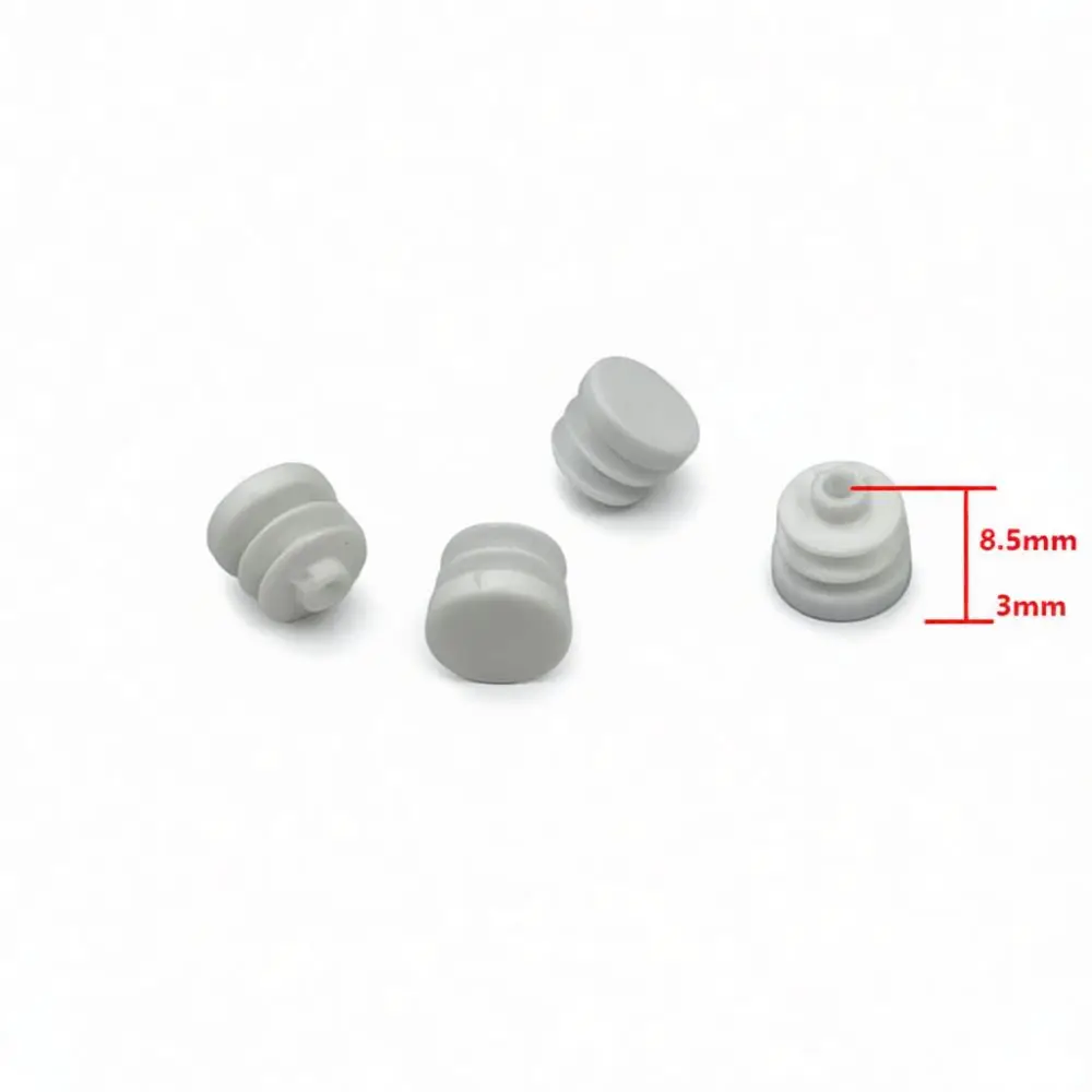 Heavy Duty Plastic Round Tube Inserts Pipe End Plugs For Hollow Steel Tubing Furniture Leg Protection Cap 10 To 100mm