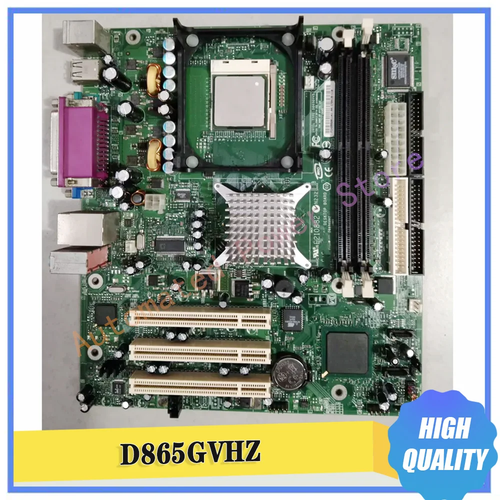 

D865GVHZ 478 Pin 865G Integrated Industrial Control Computer Motherboard