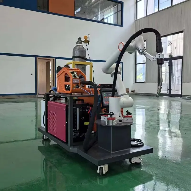 Intelligent Programmable Welding Equipment, 6 Rotating Joints with Gearbox, 10.1 Inch Teach Pendant, Mobile Web App Support