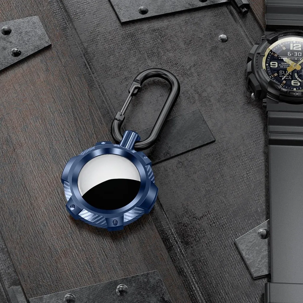 For Apple AirTag Protective Case High Quality Durable Anti-Scratch Anti-Lost Sleeve Keychain Pet Location Tracker Silicone Cover